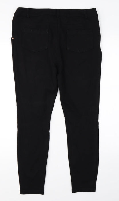 TU Womens Black   Dress Pants Trousers Size 14 L23 in