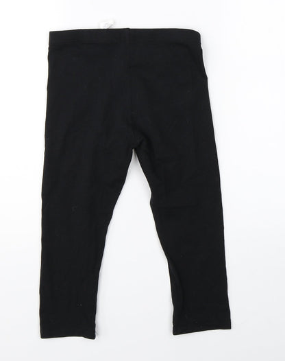 Primark Girls Black   Jogger Trousers Size 11-12 Years