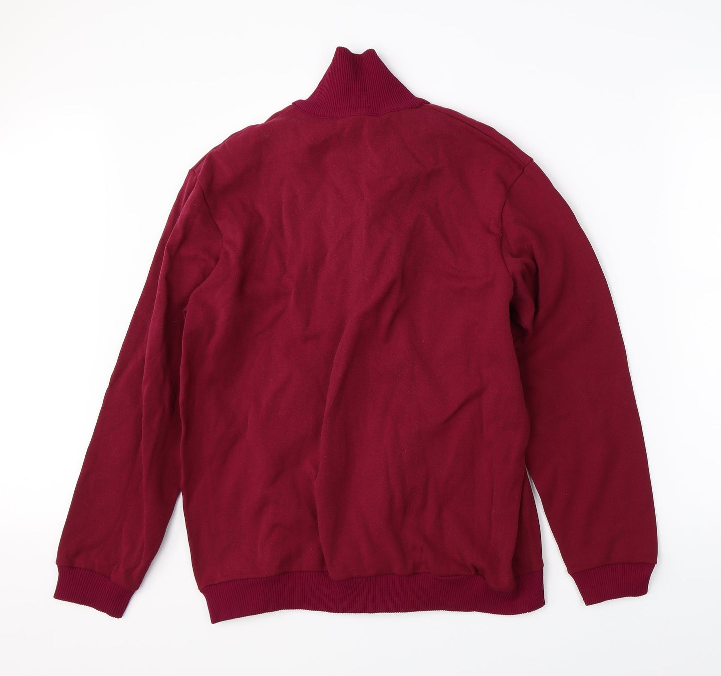 Preworn Mens Red   Full Zip Jumper Size S