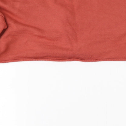 Womens UK Size 6 New Look Orange Shrug Jumper