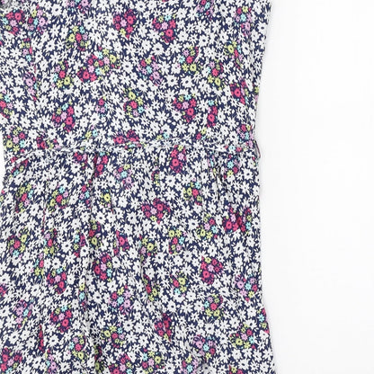 Henry Holland Womens White Floral  Playsuit One-Piece Size 8