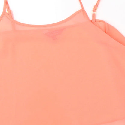New Look Girls Orange   Basic Blouse Size 12-13 Years