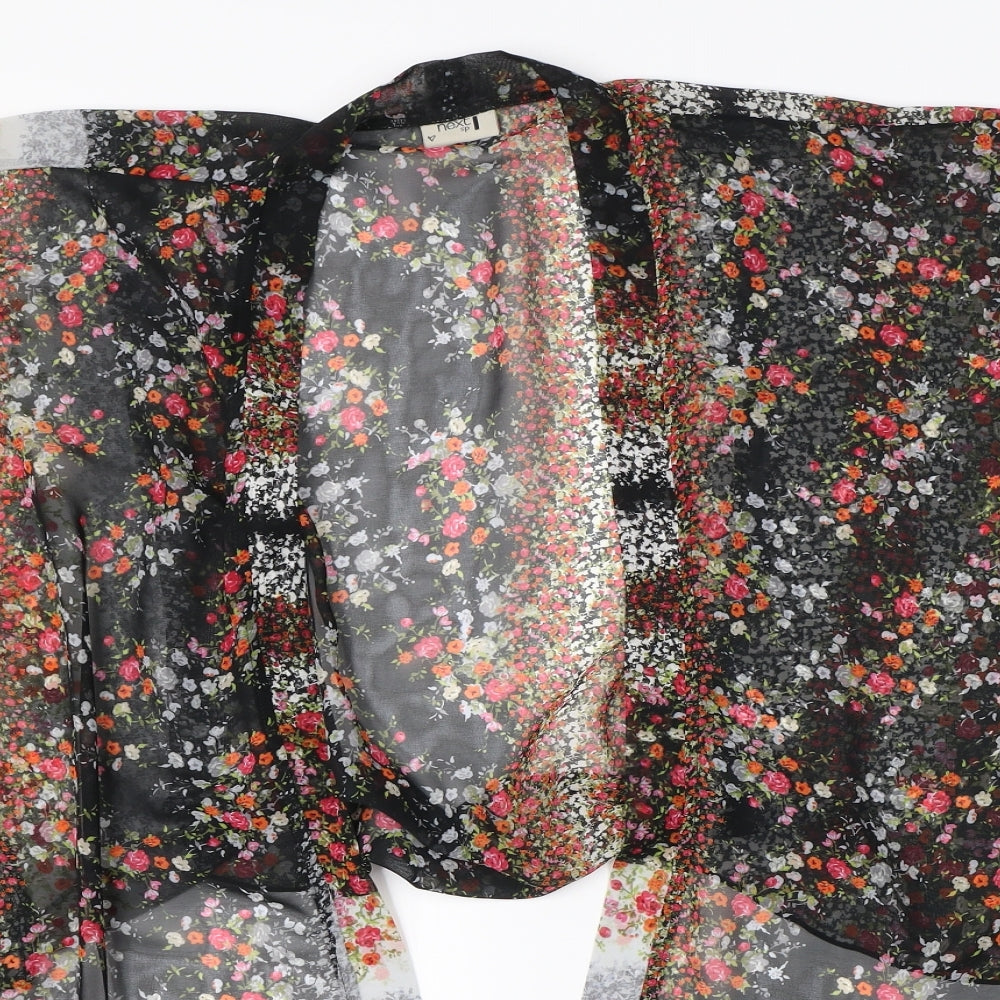 NEXT Girls Multicoloured Floral  Cardigan Jumper Size 12 Years