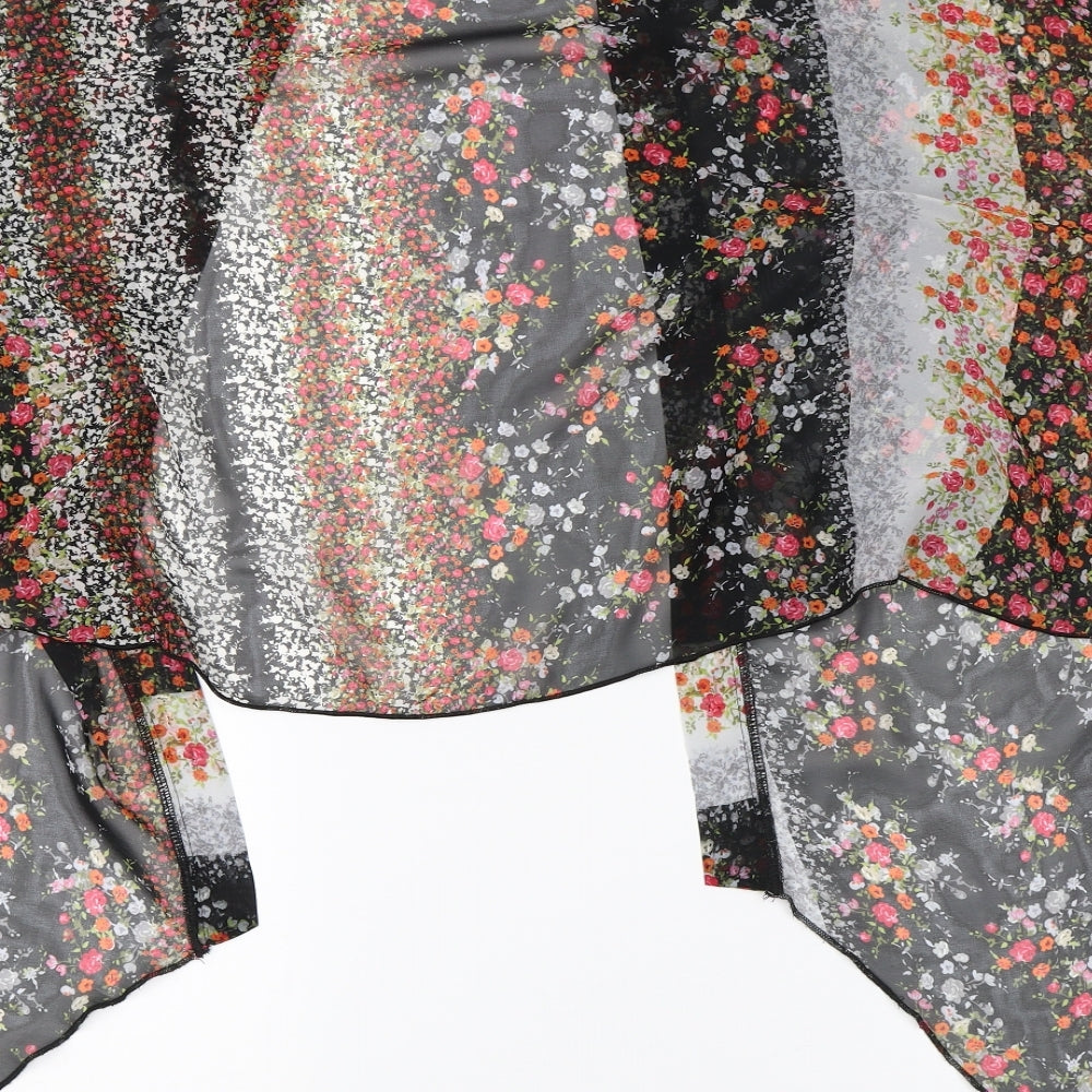 NEXT Girls Multicoloured Floral  Cardigan Jumper Size 12 Years