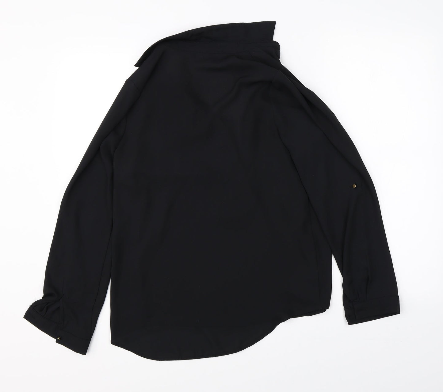Womens UK Size 6 Select Black Basic Blouse