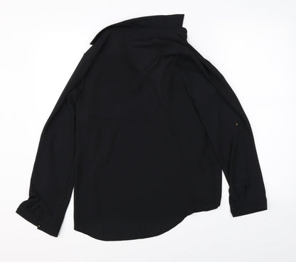 Womens UK Size 6 Select Black Basic Blouse