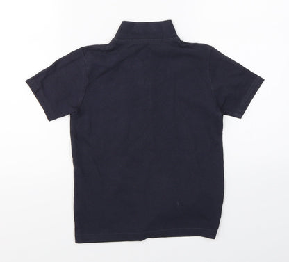 TU Boys Blue   Basic Polo Size 6 Years