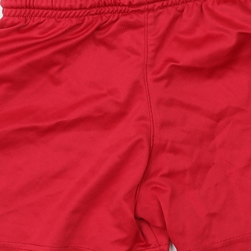 FCB Boys Red    Shorts Size 6 Years - FCB
