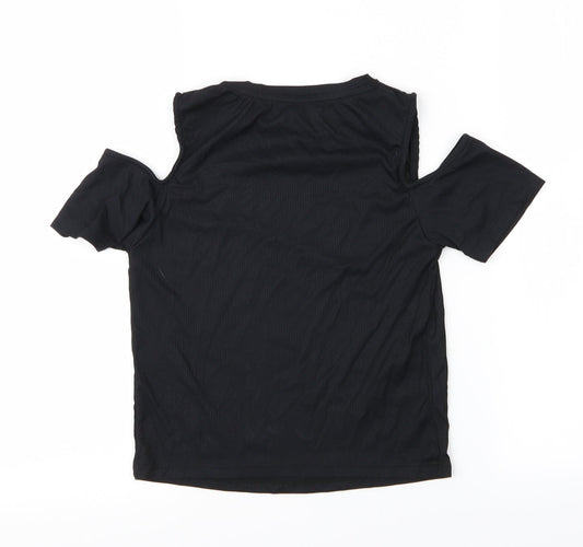 Preworn Womens Black   Basic Tank Size S