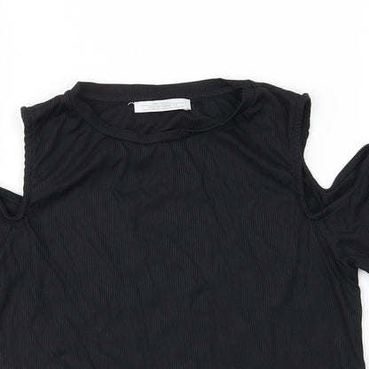 Preworn Womens Black   Basic Tank Size S
