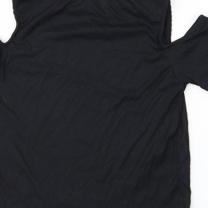 Preworn Womens Black   Basic Tank Size S