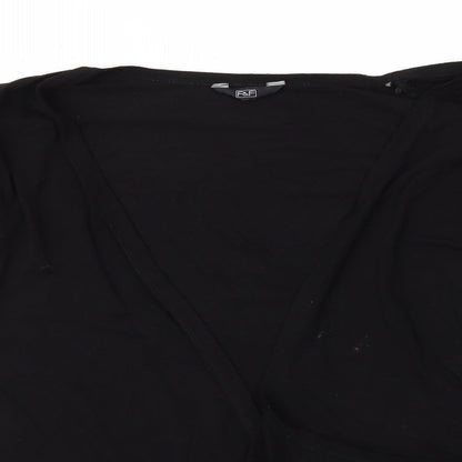 F&F Womens Black   Cardigan Jumper Size 38