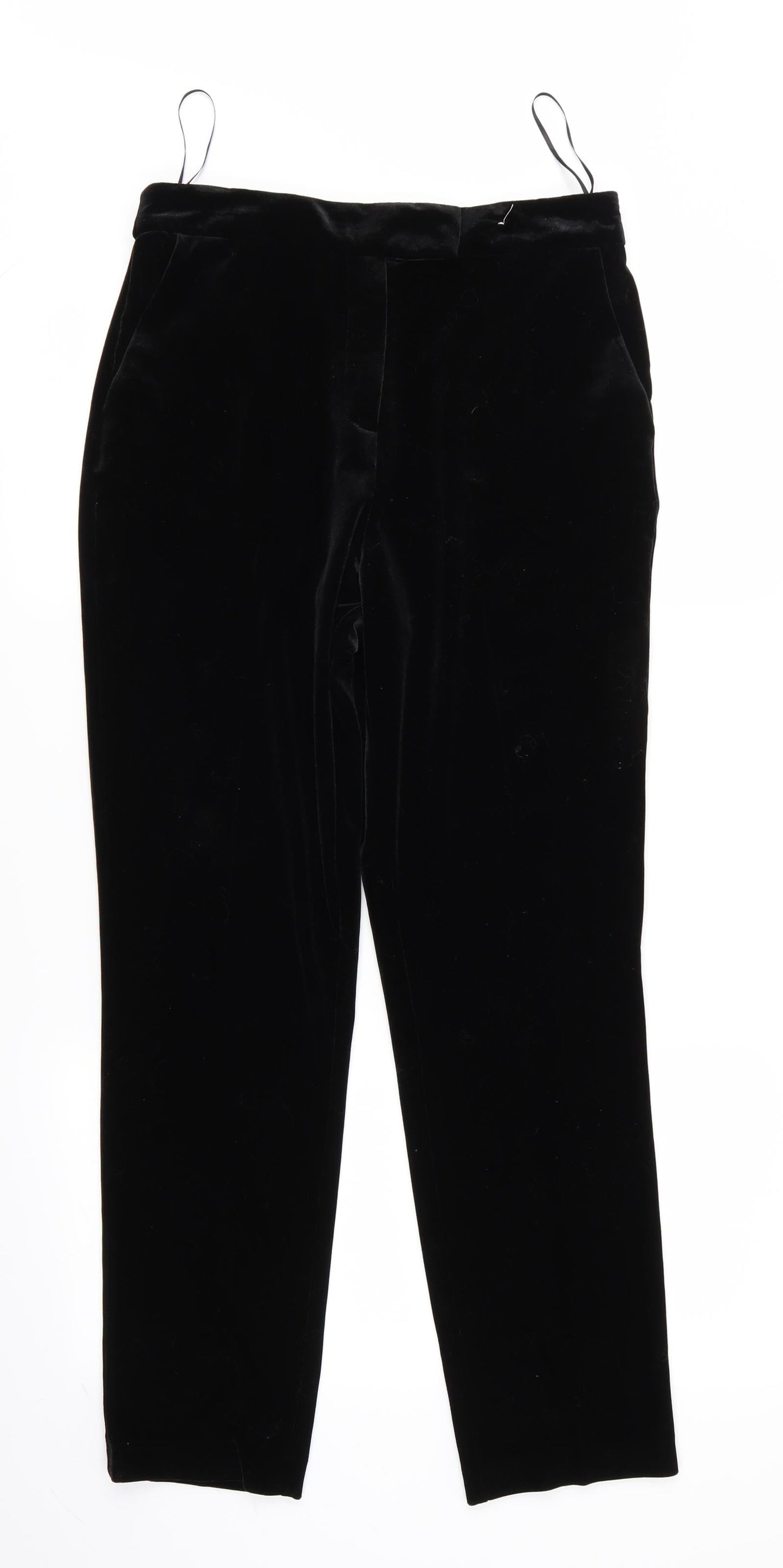 TU Womens Black   Trousers  Size 8 L36 in