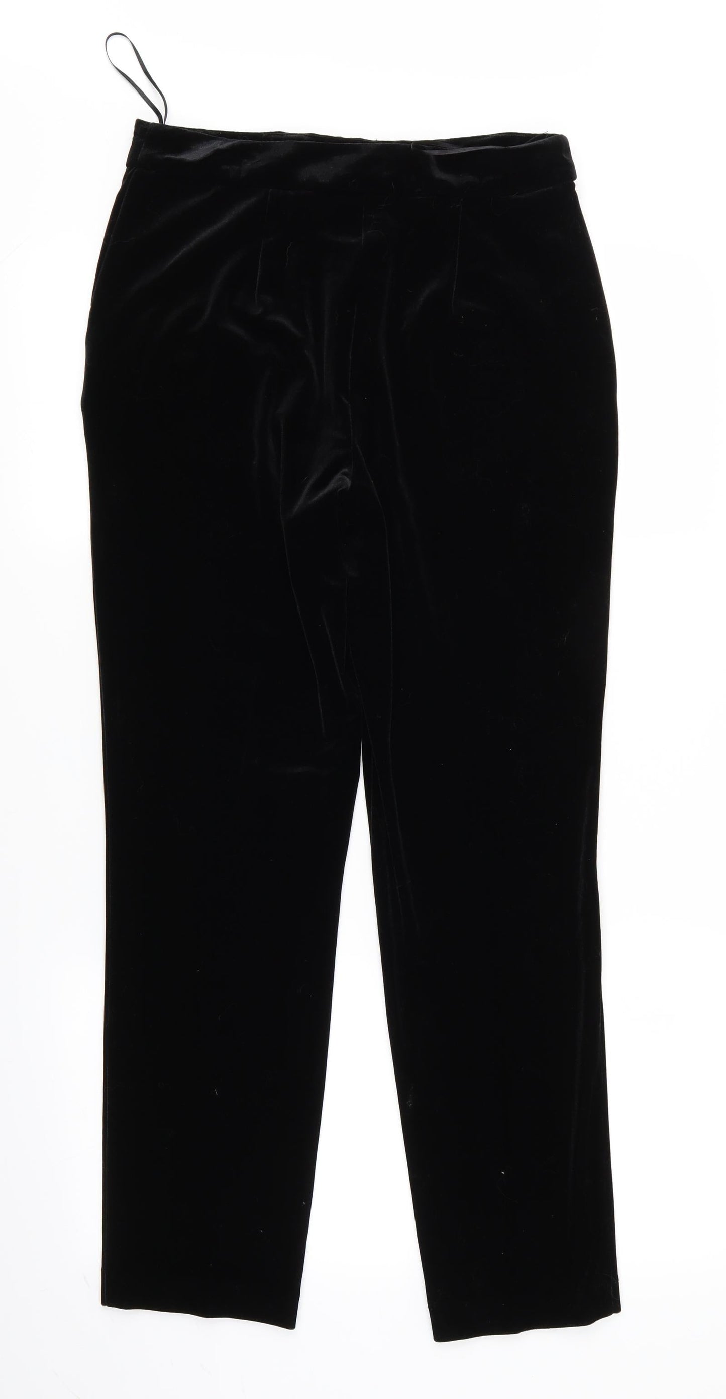 TU Womens Black   Trousers  Size 8 L36 in