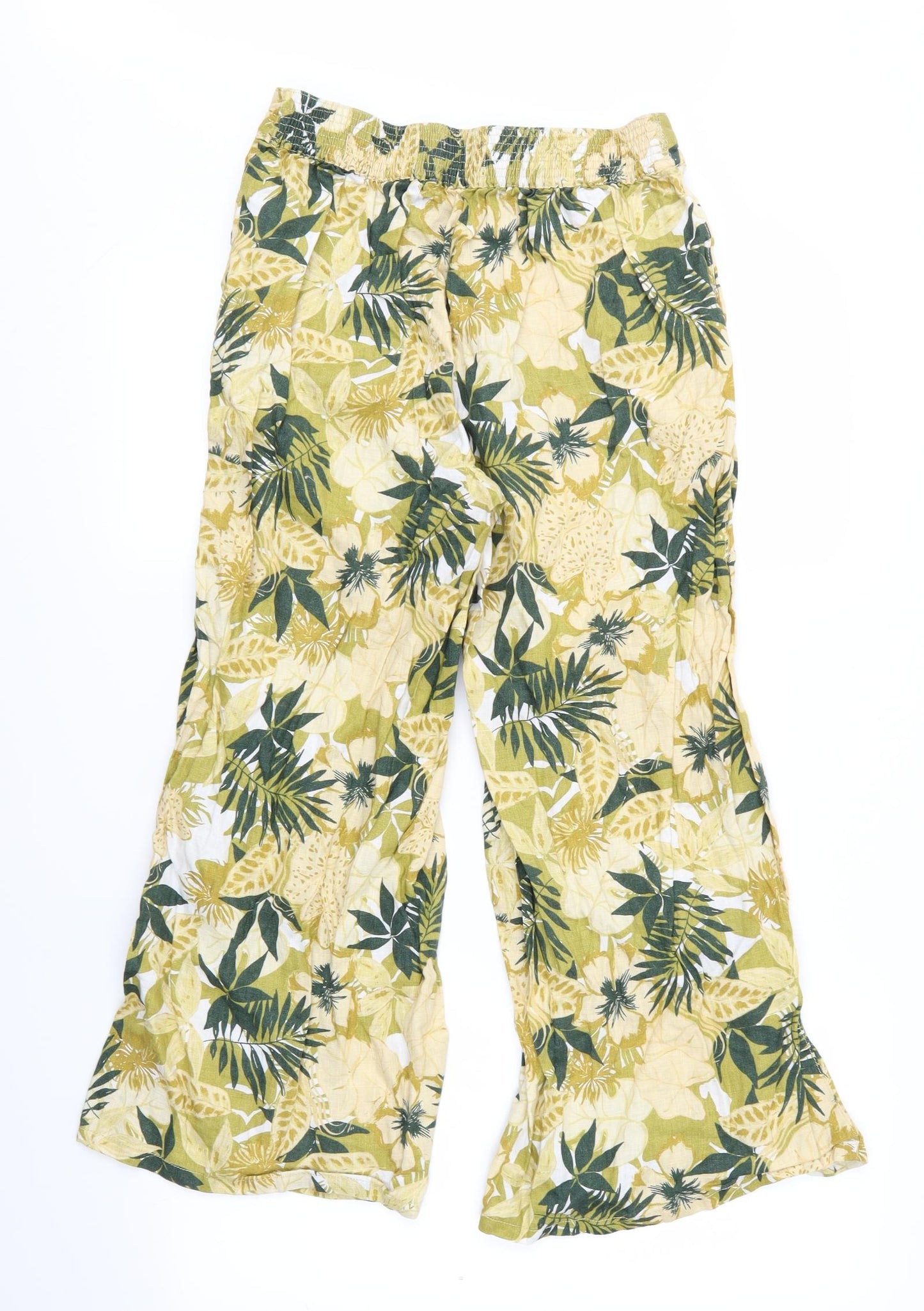 Tahari Womens Multicoloured Floral  Trousers  Size S L32 in