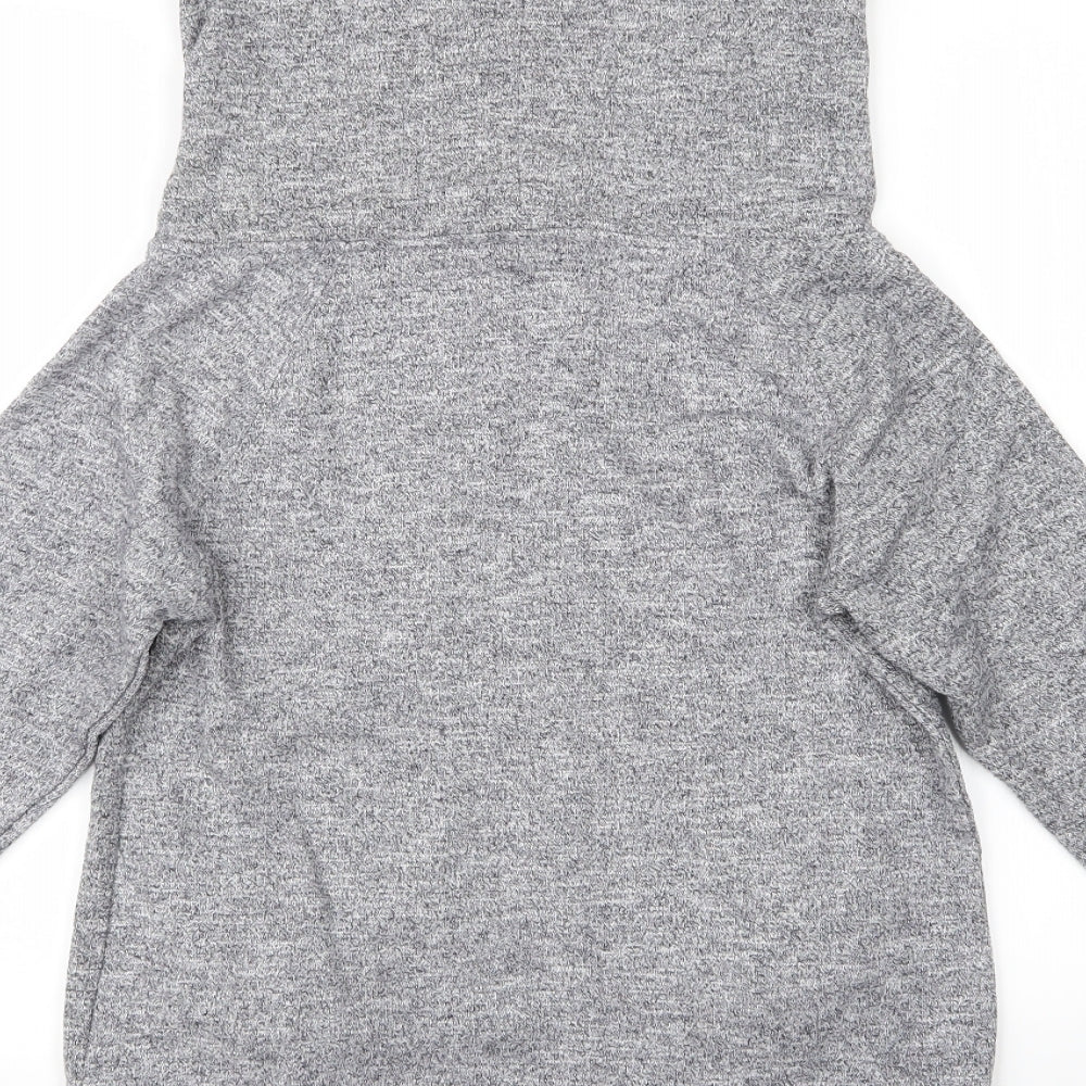 Mens UK Size XS New Look Grey Pullover Sweatshirt