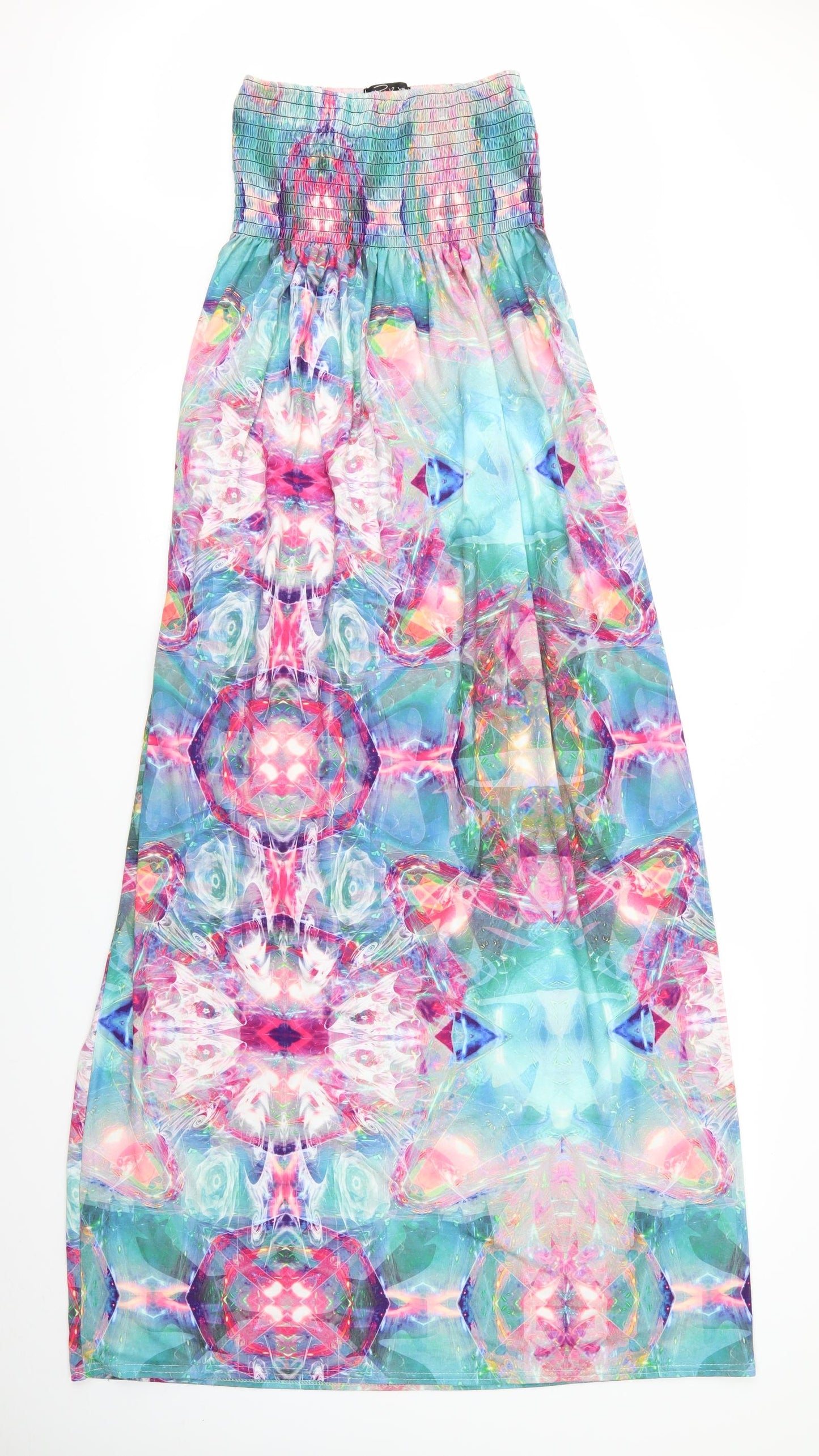 Buly Womens Multicoloured Geometric  A-Line