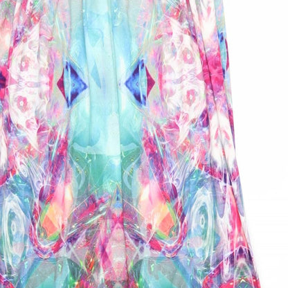 Buly Womens Multicoloured Geometric  A-Line