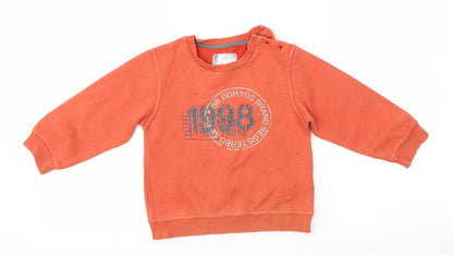 DOMYOS Boys Orange   Pullover Jumper