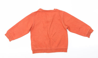 DOMYOS Boys Orange   Pullover Jumper