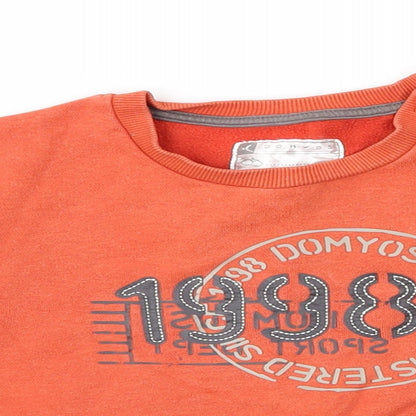 DOMYOS Boys Orange   Pullover Jumper