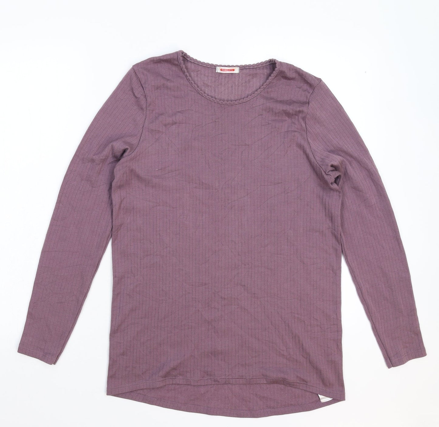 Damart Womens Grey  Knit Pullover Jumper Size M