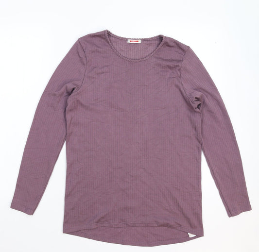 Damart Womens Grey  Knit Pullover Jumper Size M