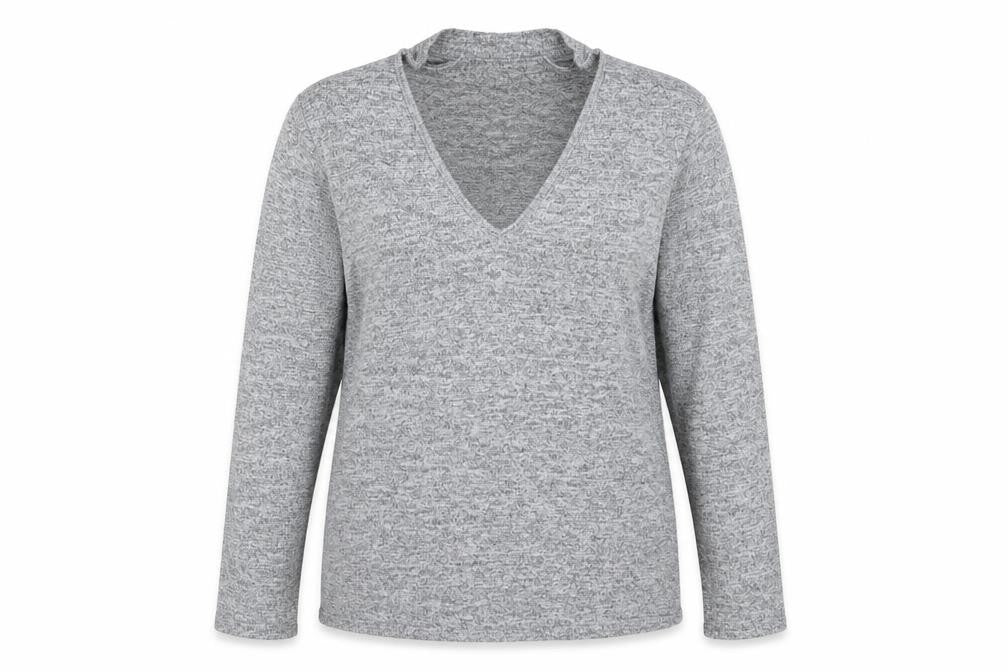 Womens UK Size 10 Lipsy Grey Pullover Jumper