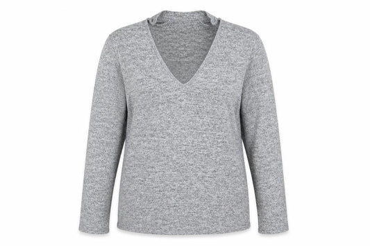 Womens UK Size 10 Lipsy Grey Pullover Jumper