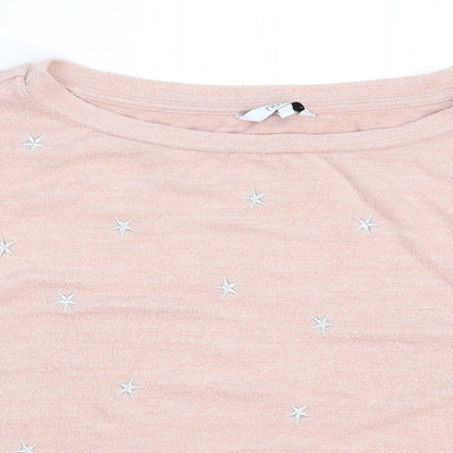 Womens UK Size 12 NEXT Pink Pullover Jumper