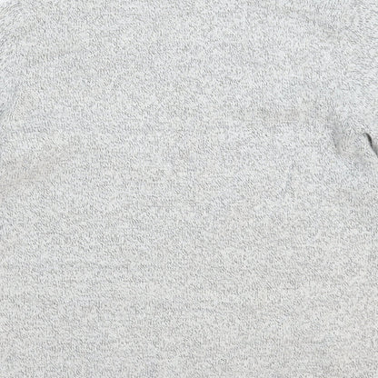 Damart Womens Grey  Knit Pullover Jumper Size 12