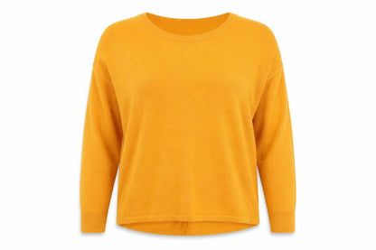 Womens UK Size 12 TU Yellow Pullover Jumper