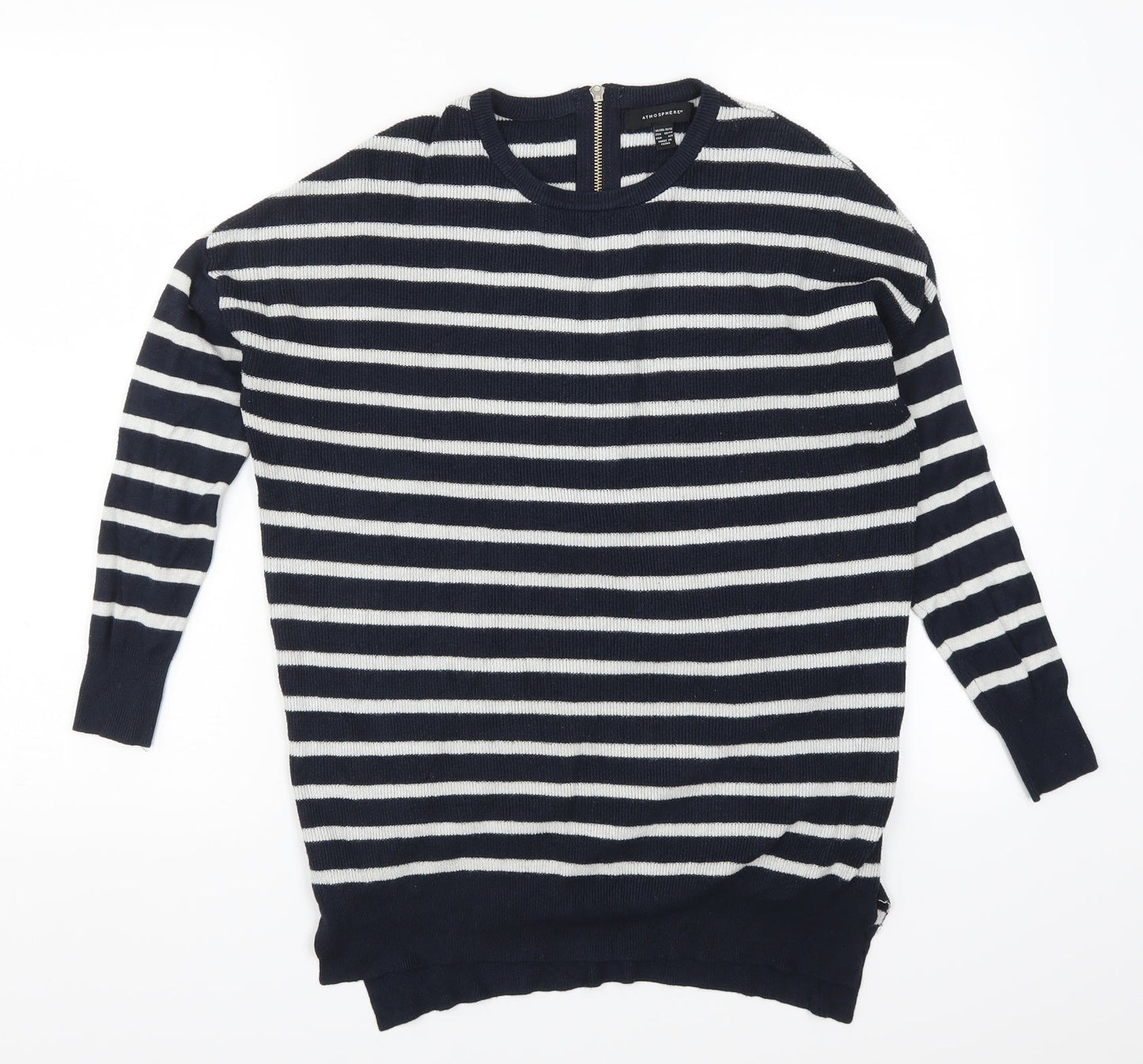 Womens UK Size 10 Topshop Blue Pullover Jumper