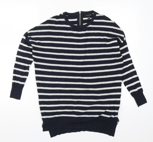Womens UK Size 10 Topshop Blue Pullover Jumper