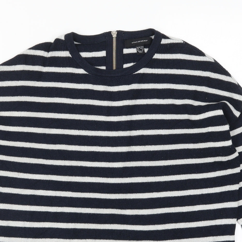 Womens UK Size 10 Topshop Blue Pullover Jumper