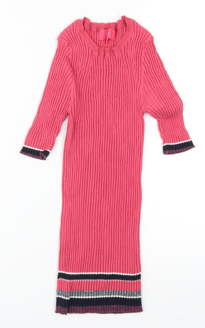 Womens UK Size 10 NEXT Pink Pullover Jumper