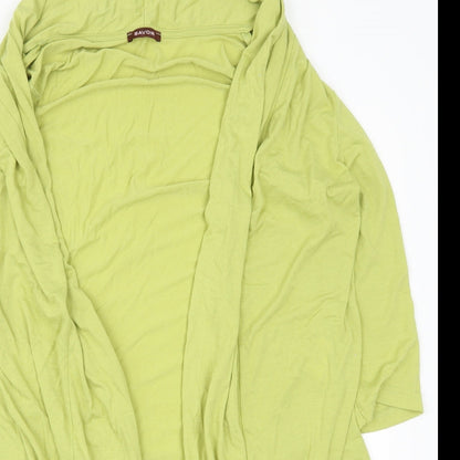 Womens UK Size 16 Savoir Green Cardigan Jumper