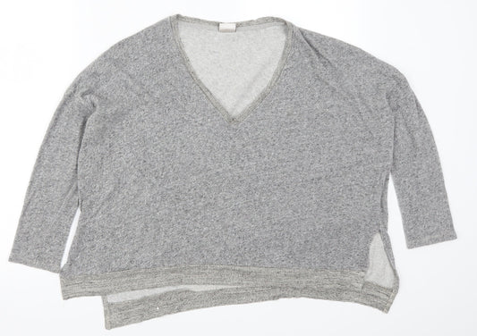 Womens UK Size S Zara Grey Pullover Jumper