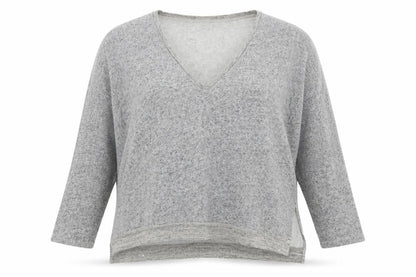 Womens UK Size S Zara Grey Pullover Jumper