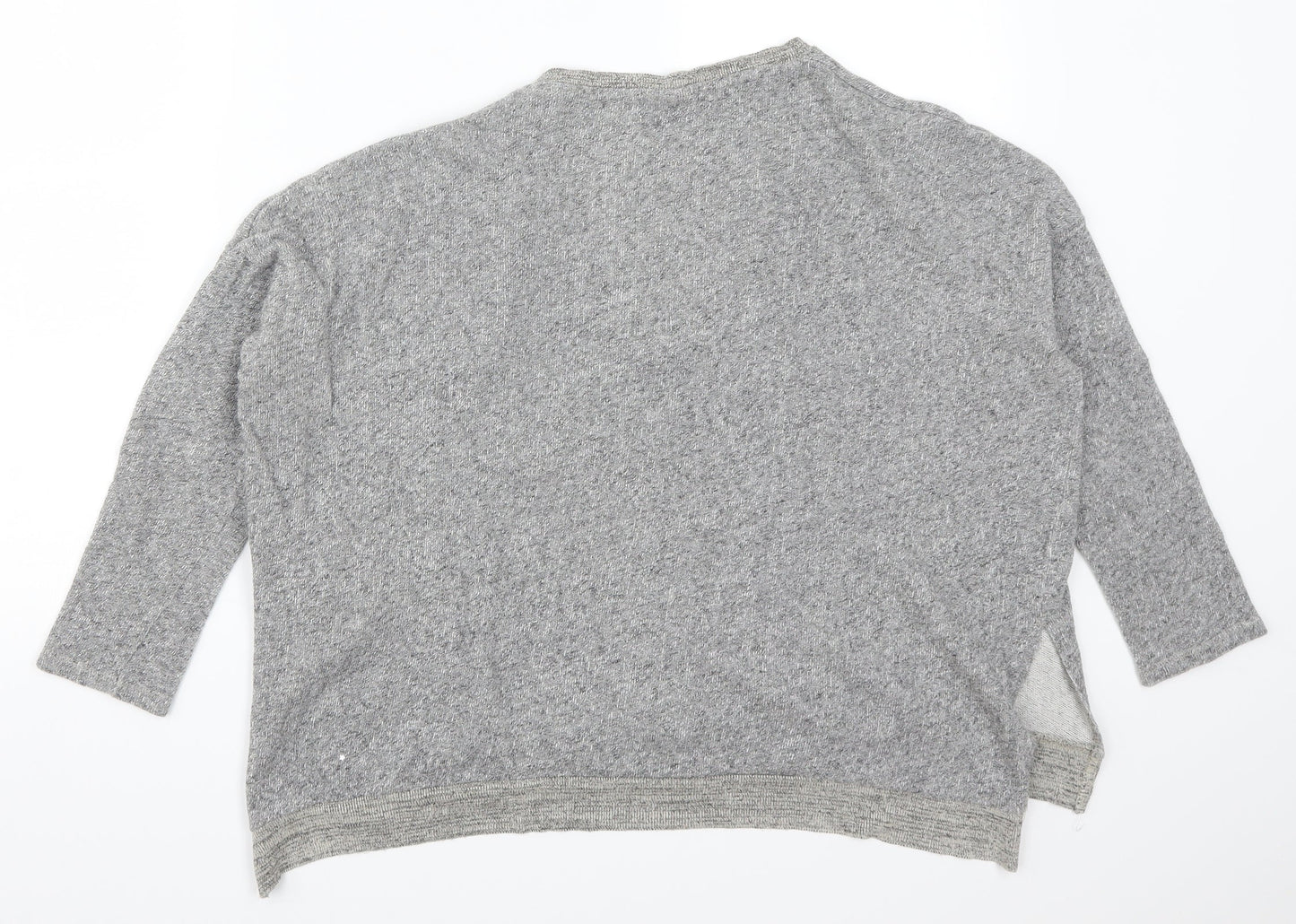 Womens UK Size S Zara Grey Pullover Jumper