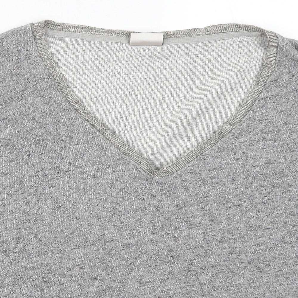 Womens UK Size S Zara Grey Pullover Jumper