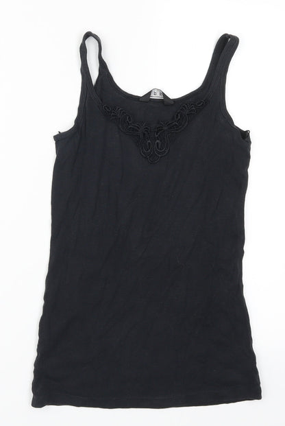 F&F Womens Black   Basic Tank Size 8