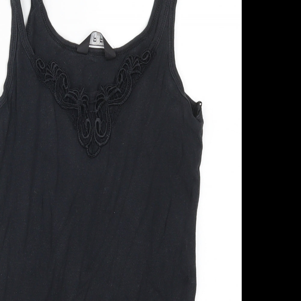 F&F Womens Black   Basic Tank Size 8
