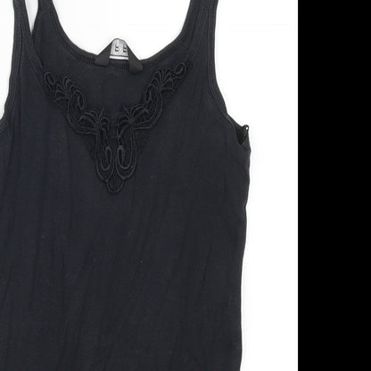 F&F Womens Black   Basic Tank Size 8