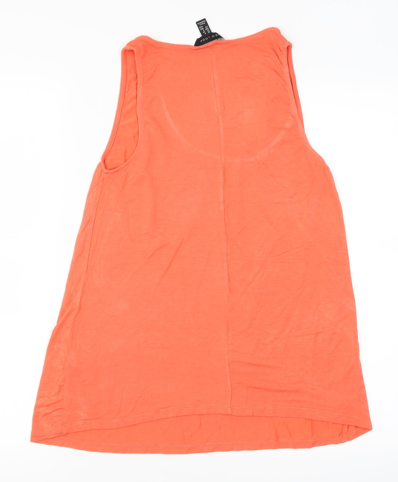 New Look Womens Pink   Basic Tank Size 8
