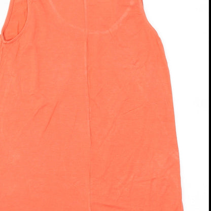 New Look Womens Pink   Basic Tank Size 8