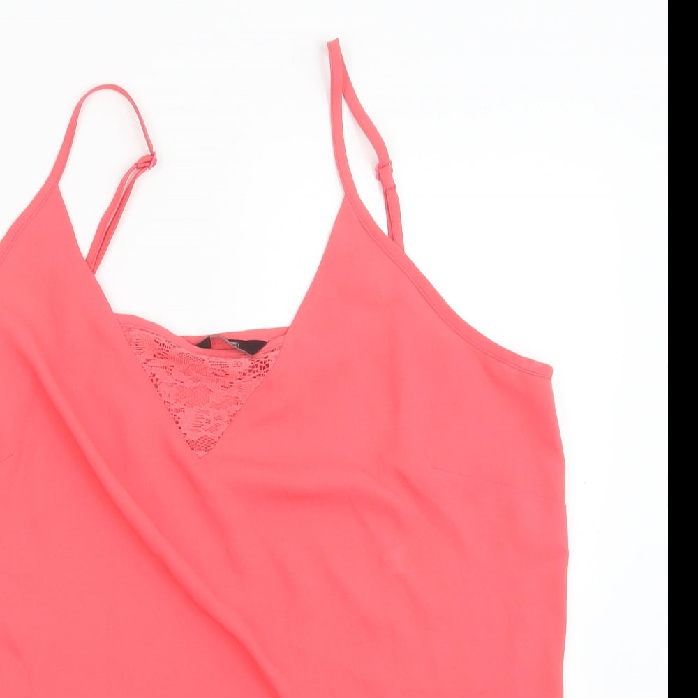 F&F Womens Pink   Camisole Blouse Size 12