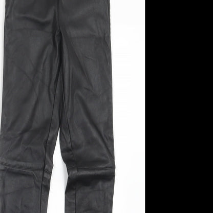 Divided by H&M Womens Black   Trousers  Size 4 L28.5 in