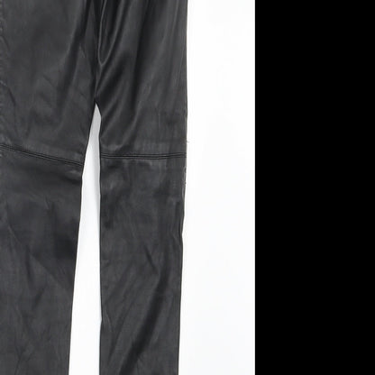 Divided by H&M Womens Black   Trousers  Size 4 L28.5 in