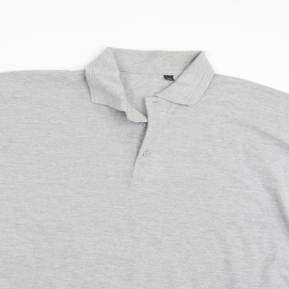 Wrap Mens Grey    Polo Size 2XL
